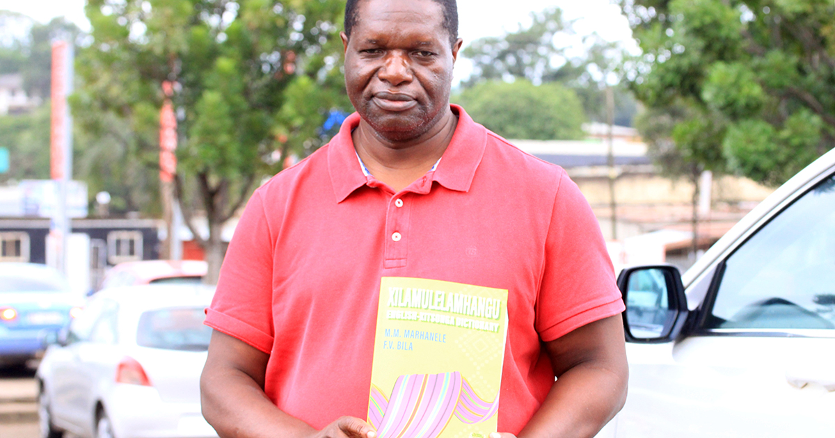 Vonani Bila publishes long-awaited English-Xitsonga dictionary