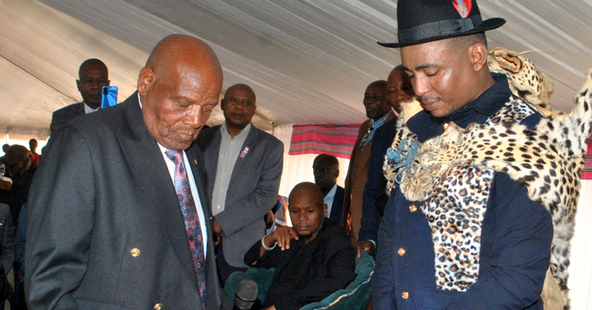 New traditional leader of Matanda village urged to boost development
