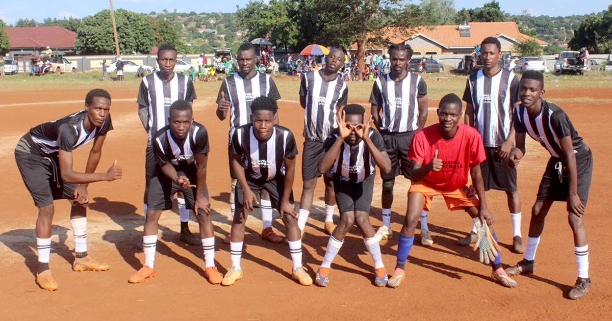 Floating trophy for Ngwenani Young Chiefs