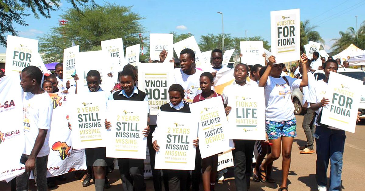 Police have not done enough to find Fiona Matodzi, claim protestors