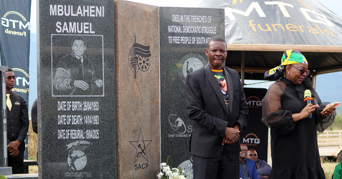 Remains of Sam Tambani reburied at Tshiozwi