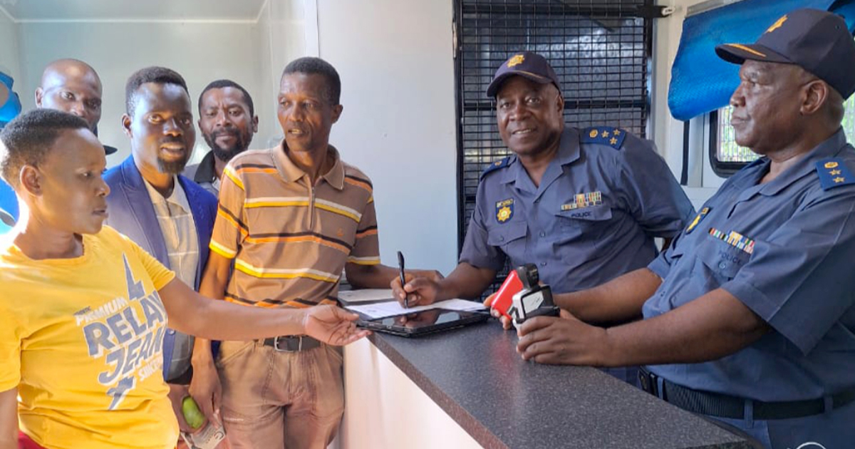 Phiphidi ho vulwa ofisi ya mapholisa ya sethelaithi