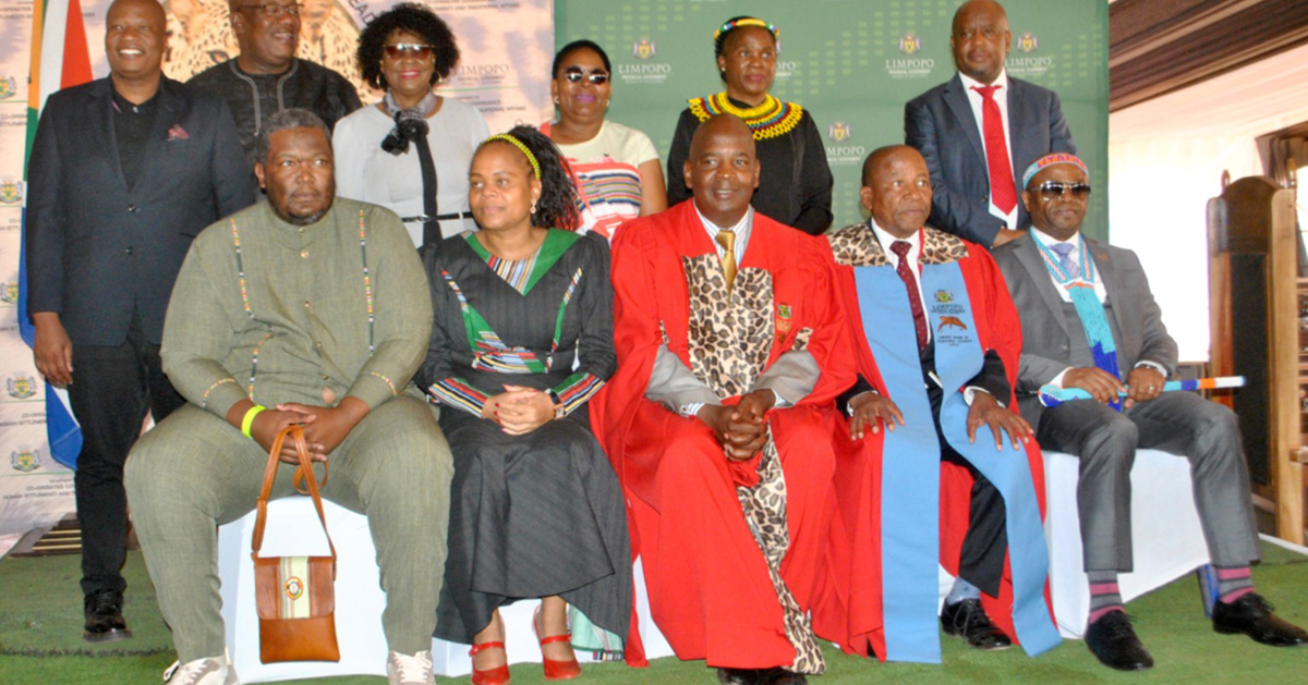 Ramathuba pledges support, asks for unity among traditional leaders