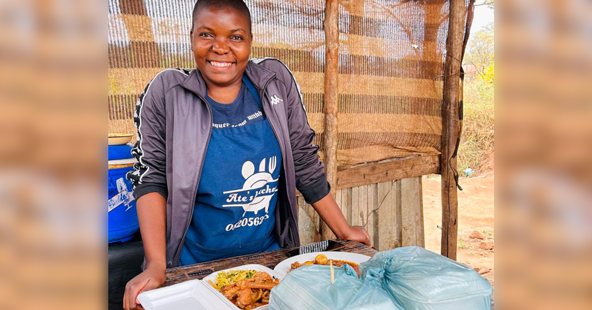 Social grant helps woman build thriving food business