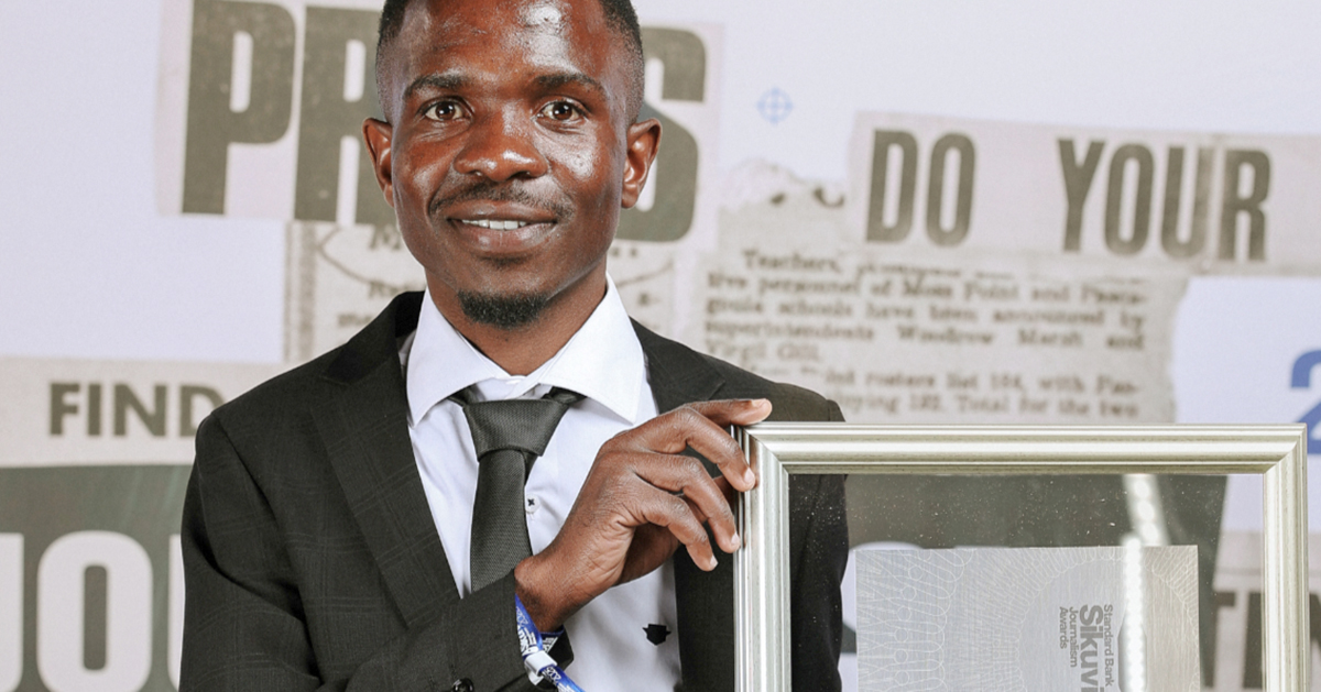 Thembi Siaga named runner-up  at the 2025 Sikuvile Journalism Awards