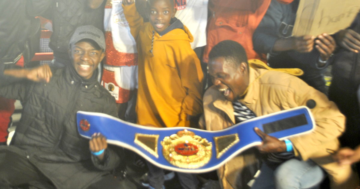 Sambu scores controversial victory at Survival of the Fittest boxing bout