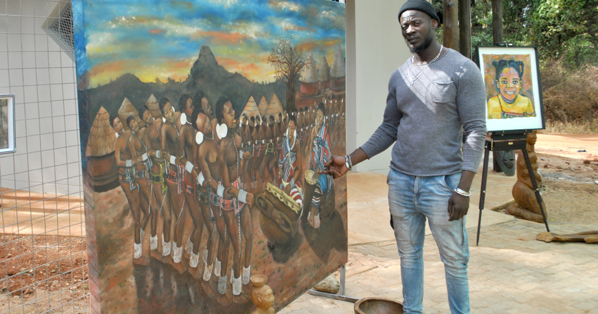 Miluwani artist turns talent into opportunity through hard work