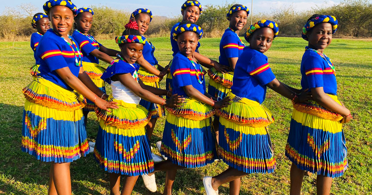 Shihlobyeni shine at Elim Talent Show