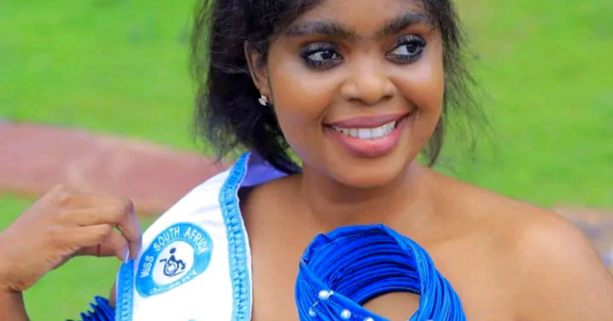 Mathilda Mamatseane becomes first Miss SA Disability Manager