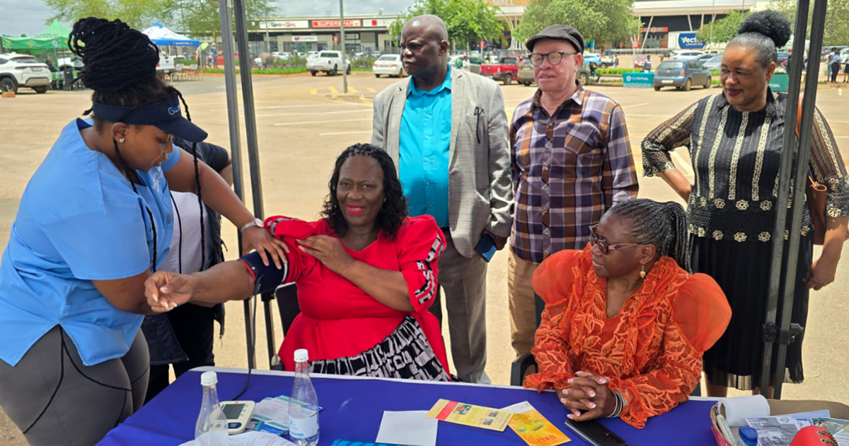 Mayor launches 'Close the Gap' campaign at Thavhani Mall