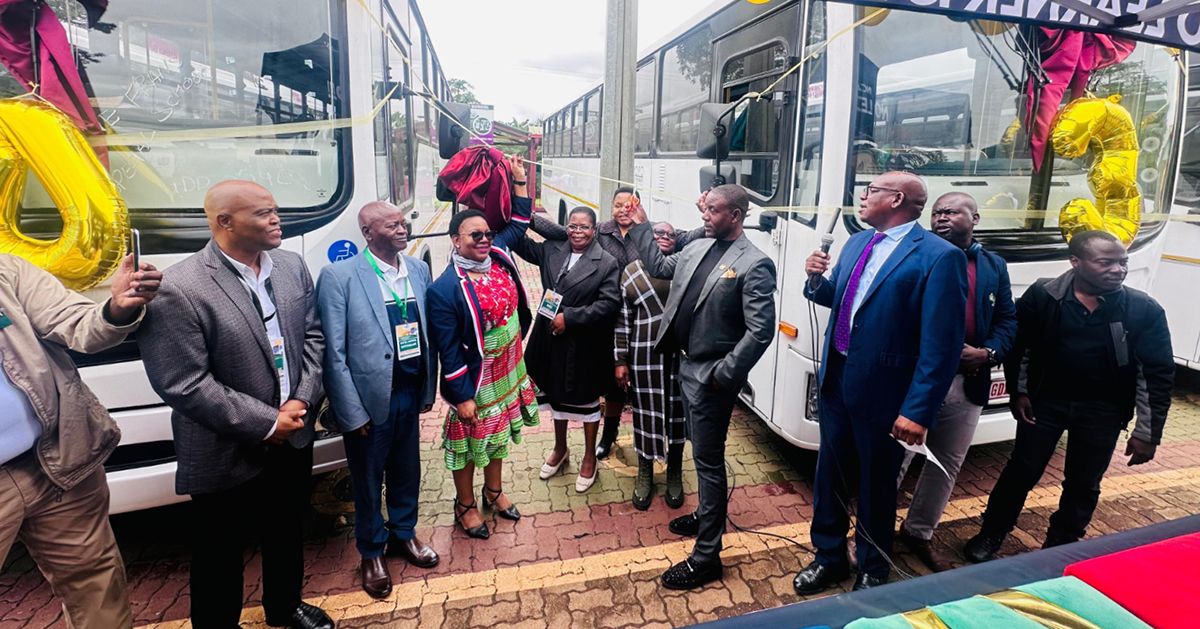 Fulufhelo Special School gets two brand new buses