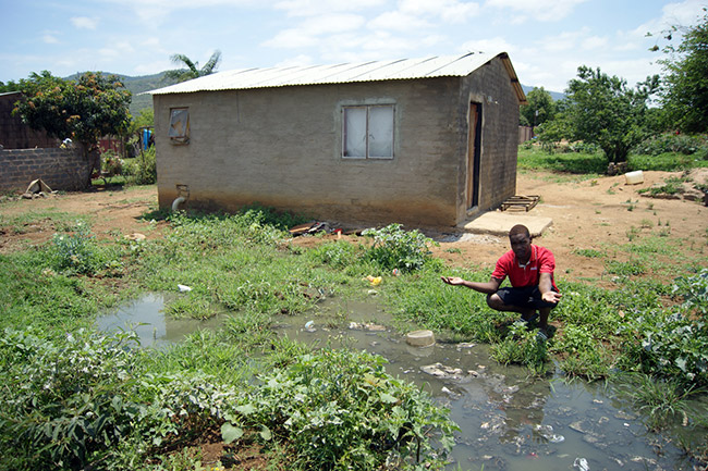 Eight-year sewage battle for families
