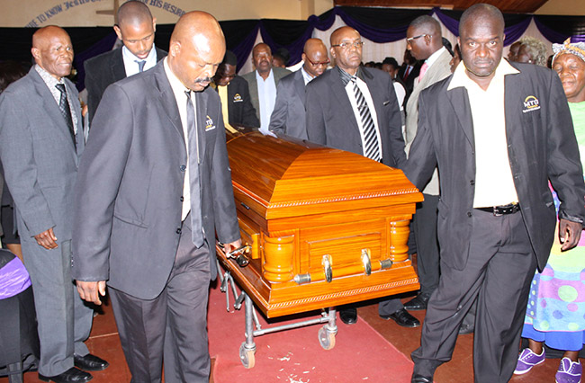 Legendary author laid to rest
