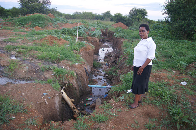 Not an end to Tskhikota sewage problems