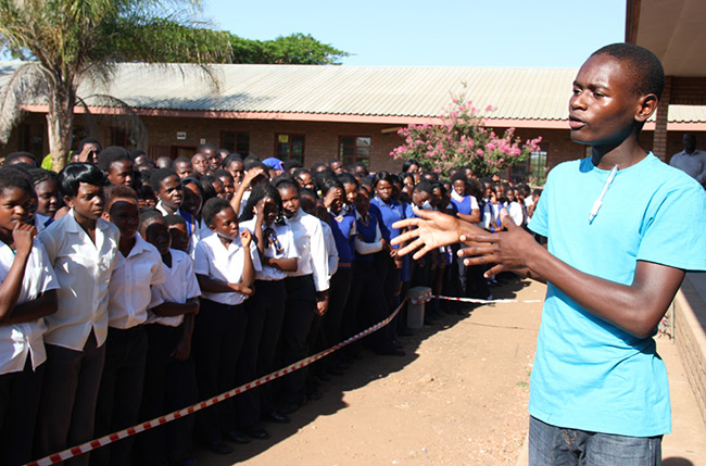 High-flying pupil encourages others