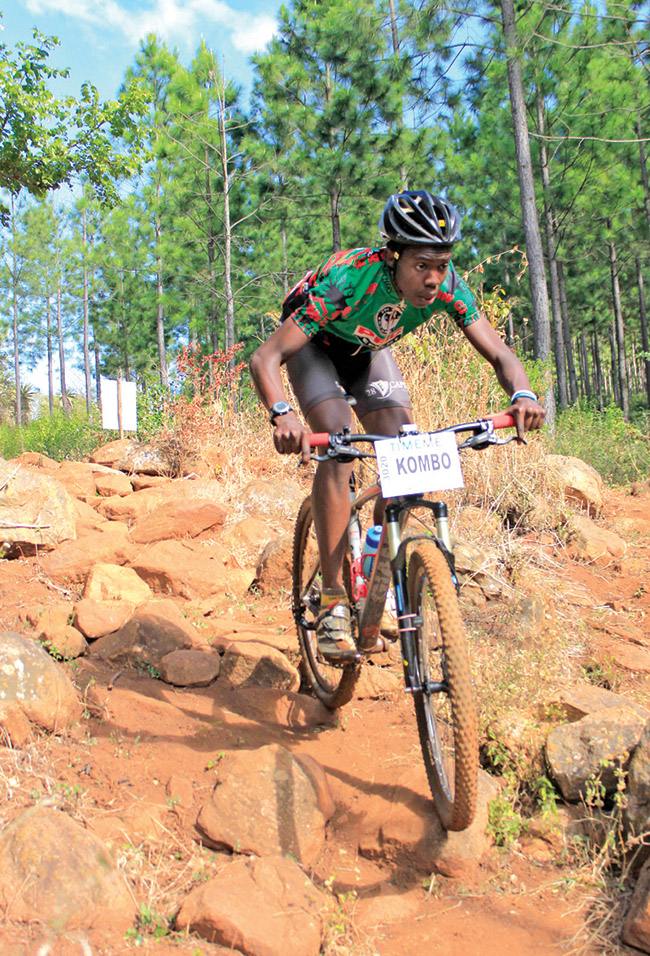Kombo part of top cycling team