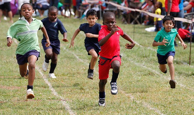 Fun in the sun for young Ridgeway students