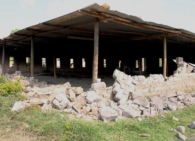 Angry Khubvi residents demolish church, houses in protest