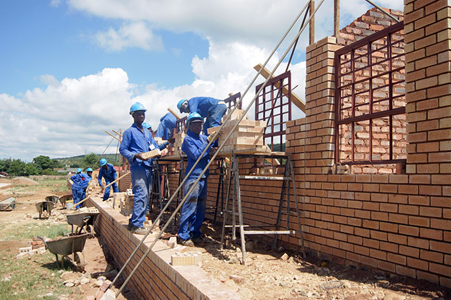 Construction starts at Tshikota school