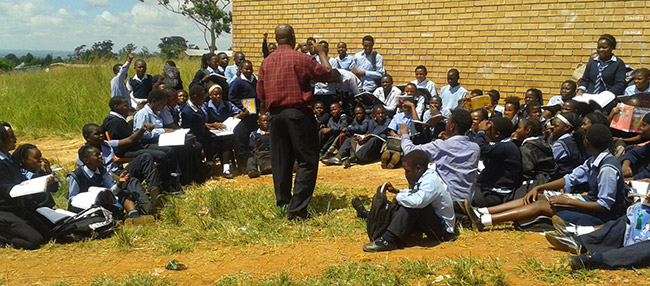 “All we need are classes and proper desks ...”