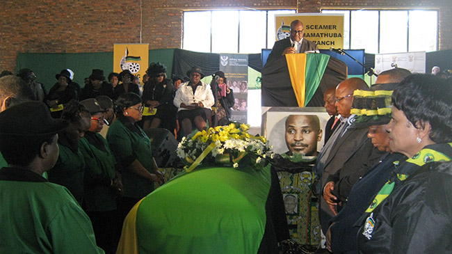 Struggle veteran “Mr Man” laid to rest