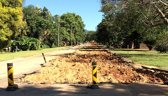 Major street refurbishing programme for Louis Trichardt