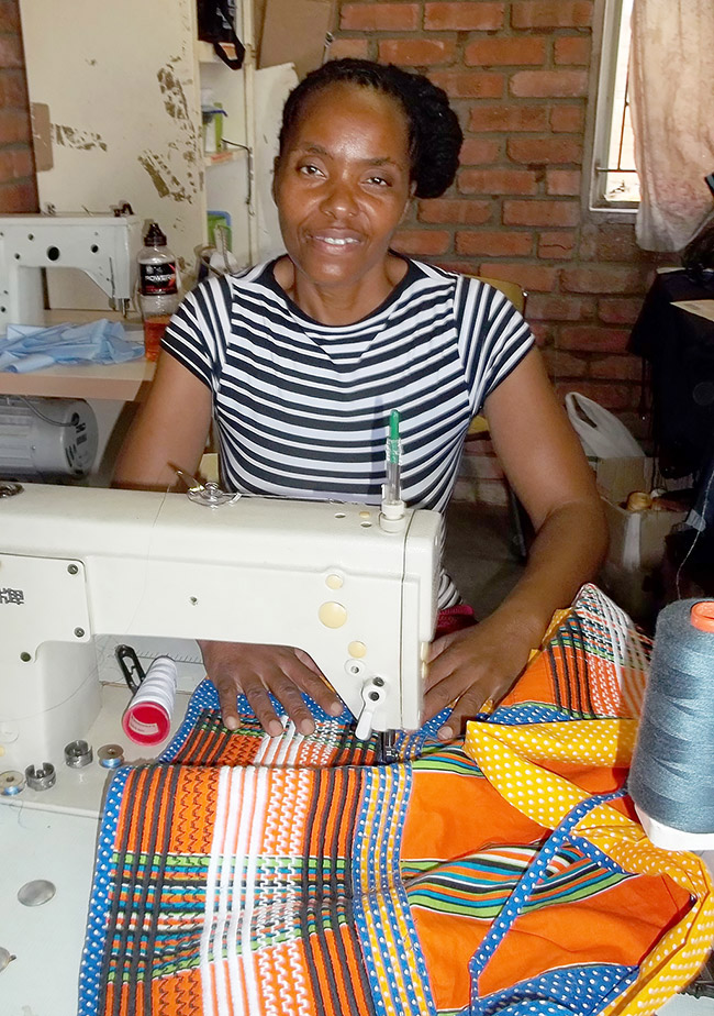 “Hard work is the answer” - seamstress