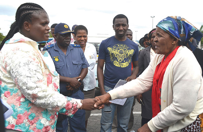 Anti-xenophobia campaign at Musina