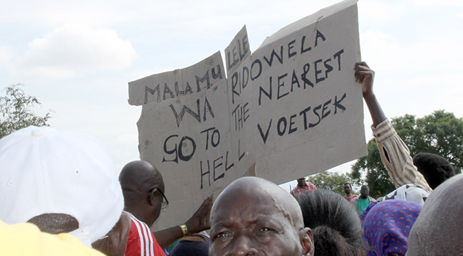 “We are not part of the new municipality” - traditional leaders