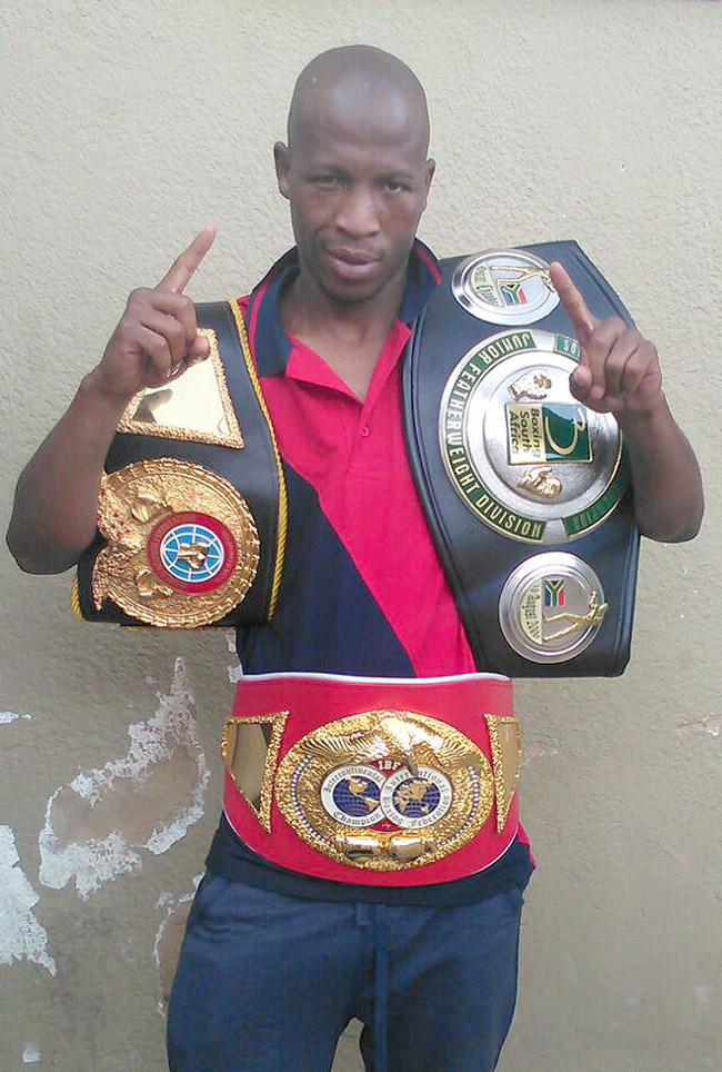 Professional boxing tournament at Giyani