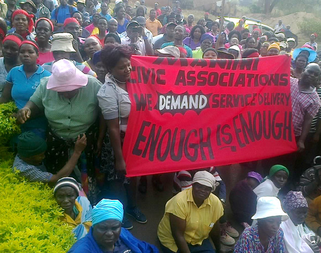 “Put an end to poverty and deprivation”