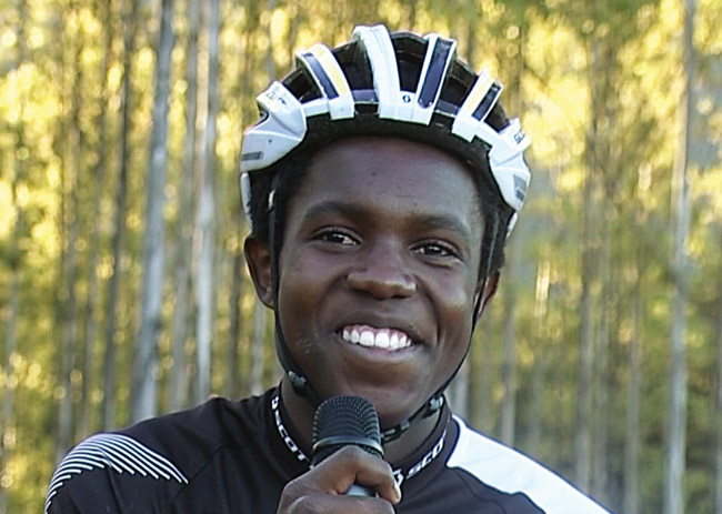 Lightning fast Kombo aims to become top name in South African cycling