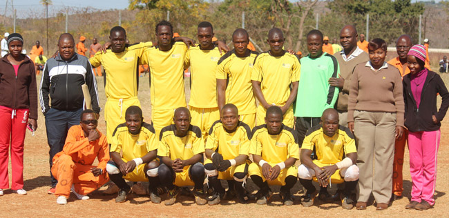 Successful soccer tournament for inmates