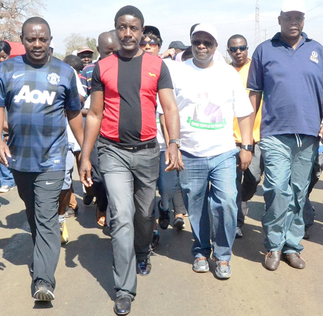 King Toni’s fun walk aims to unite the residents