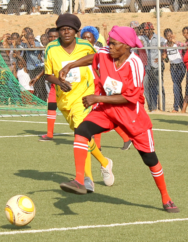 Gogo Selina steers her team to victory
