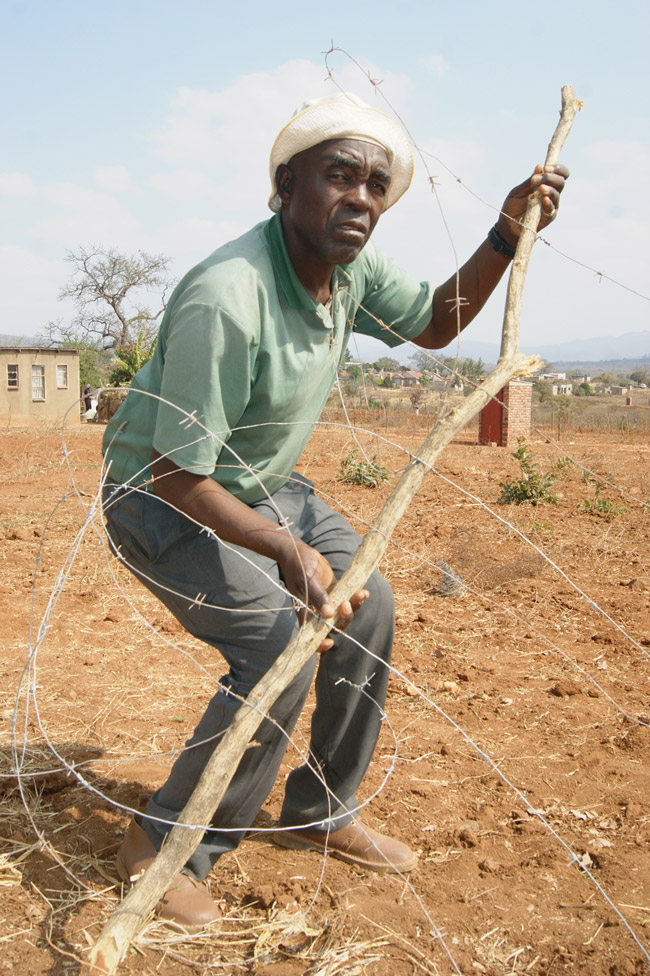 Pensioner accuses members of local church of trying to “steal” his land