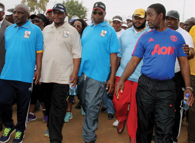 King Toni’s walk becomes a royal affair