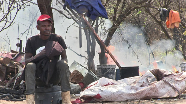 Police clamp down on illegal squatters
