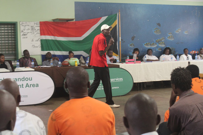 Inmates urged to stay away from substance abuse