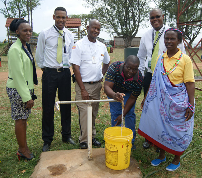 KSCC donates borehole to pre-school