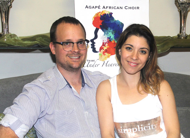 Dynamic couple greet town with final concert
