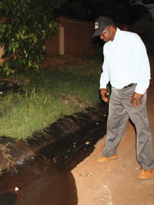 Spilling sewage causes havoc in Shayandima Zone 3