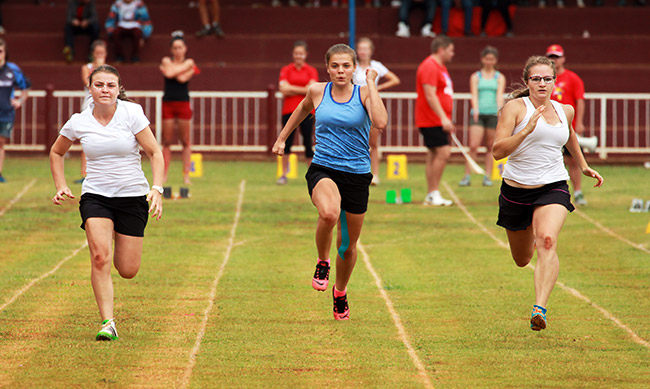 Inter house athletics at Louis Trichardt high school