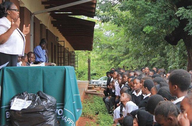 Frans Rasimphi school to walk the extra mile