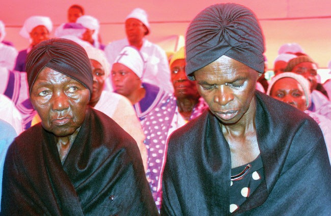 Businessman Titus Mathukha (91) buried