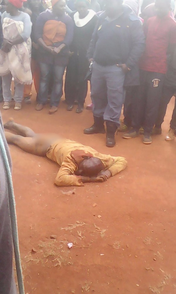 Alleged diesel thieves get taste of mob justice