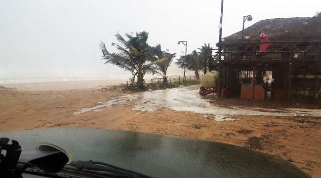 UPDATE: Progress of tropical storm Dineo