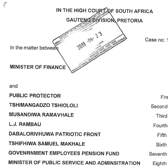 Venda Pension Fund saga is heading to court