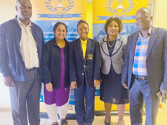Thengwe learner to represent province at conference in Canada