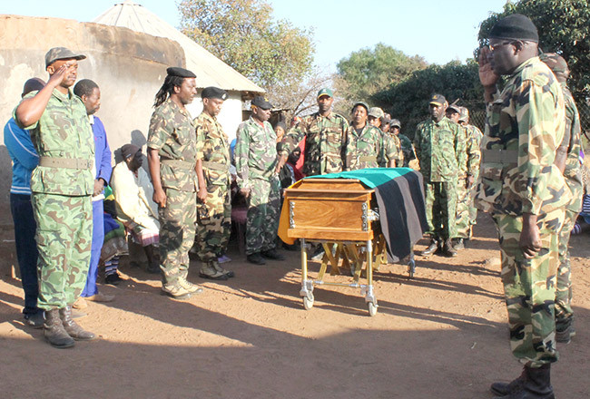 MK veteran shot seven times at home